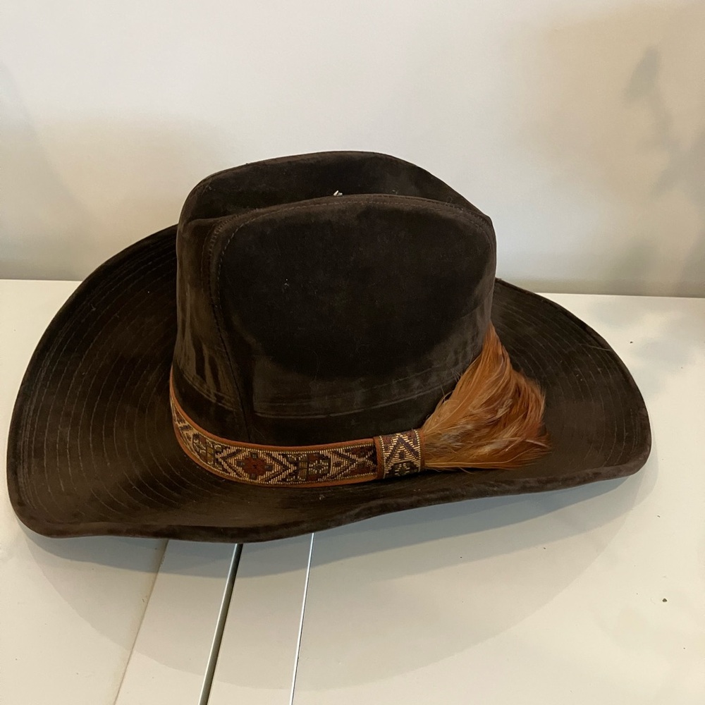 Brown Western Hat